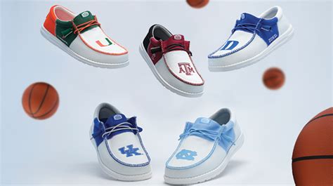 hey dude's collegiate shoes.